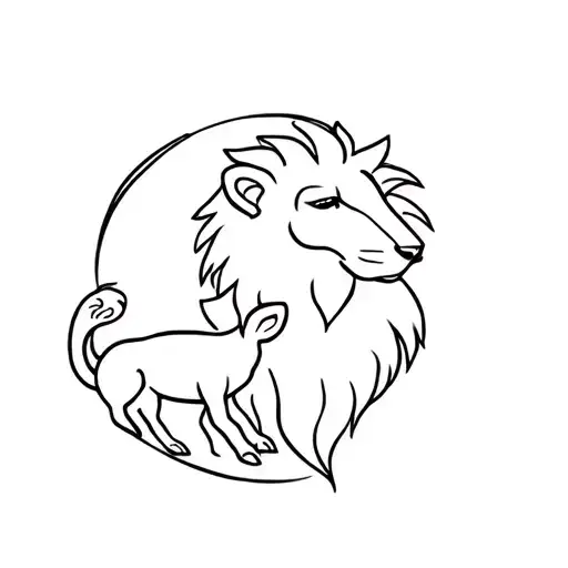 Lion And Lamb Biblical