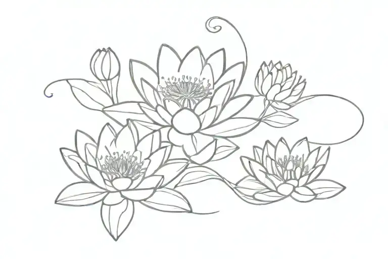 Name Emmy And Water Lily