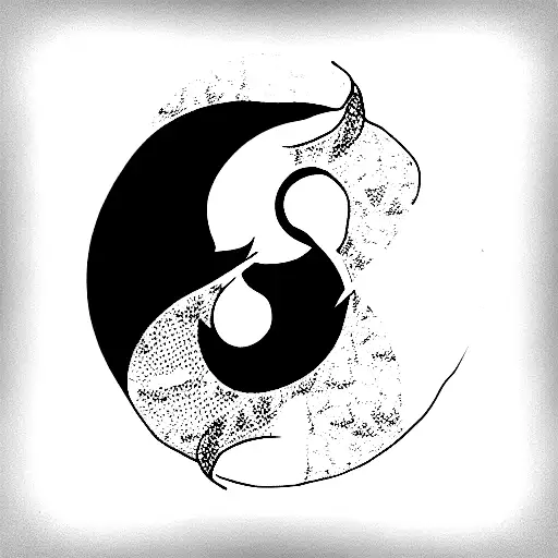 Pisces Koi Fish Ying Yang