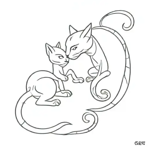 Scorpio And Cat