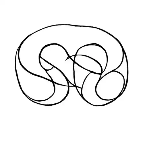 Aries And Picese Zodiac Sign Intertwined