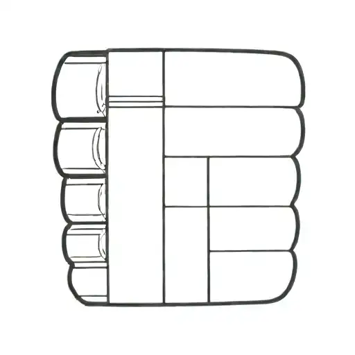 Three Stacked Books With Nichole On Spine