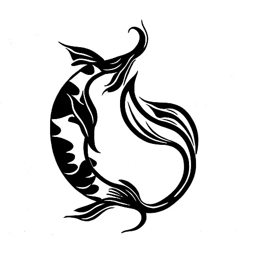 Neda Symbol Koi Fish