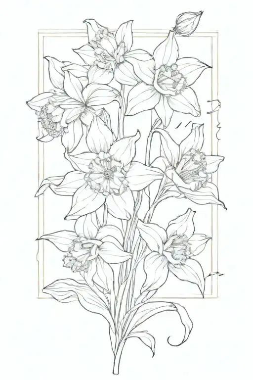 Daffodils And Tulips Blooming From Book Pages