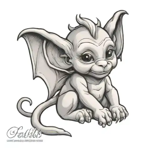 Cute Baby Gargoyle