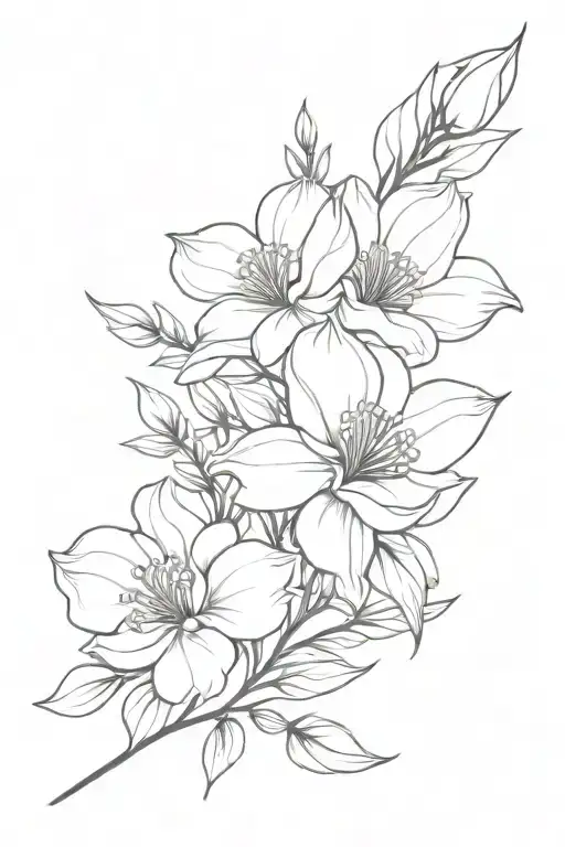 January March July December Birth Flower Bouquet