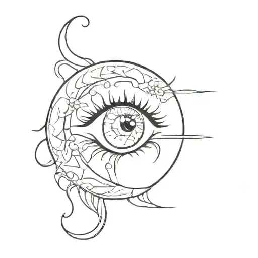 Moon And Protector Eye