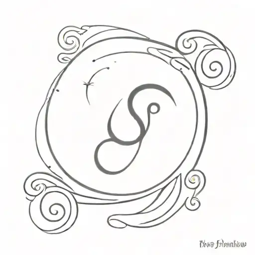 Cancer Zodiac Sign Semi Colon
