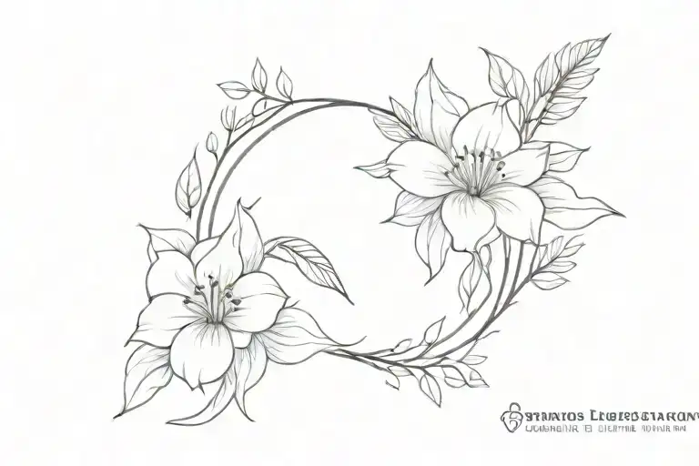 September And October Birth Flower Bouquet