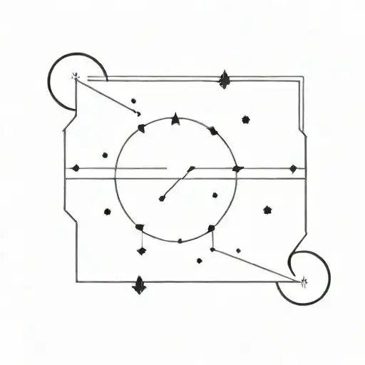 Resistance With Sign Aries Constellation Background