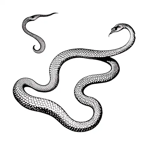 T Char With Snake For Slave