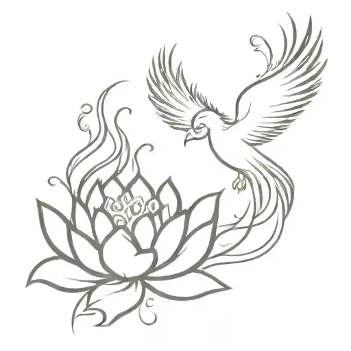 Phoenix And Lotus