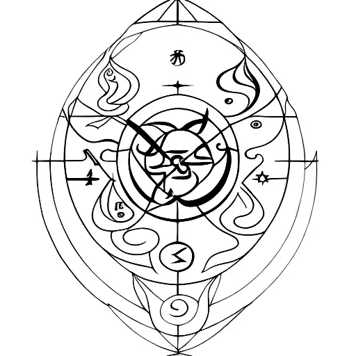 Aquarius Zodiac Sigil As A Symbol