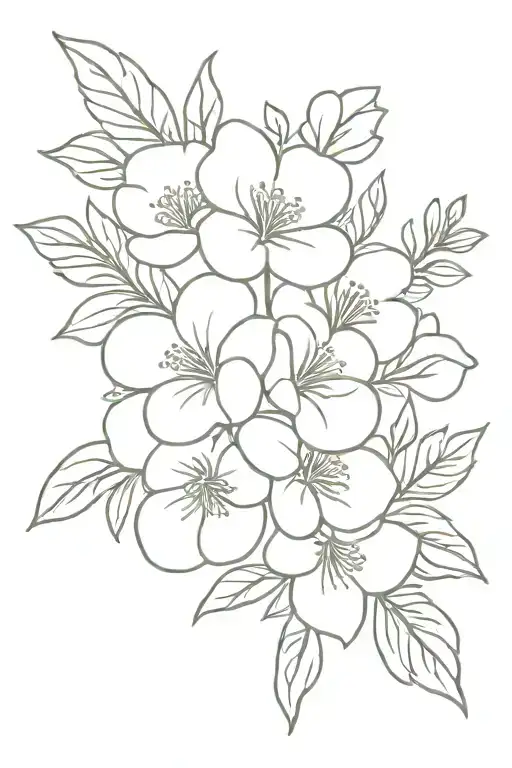 Birth Flower Bouquet