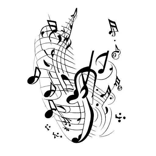 Small Music Tatto