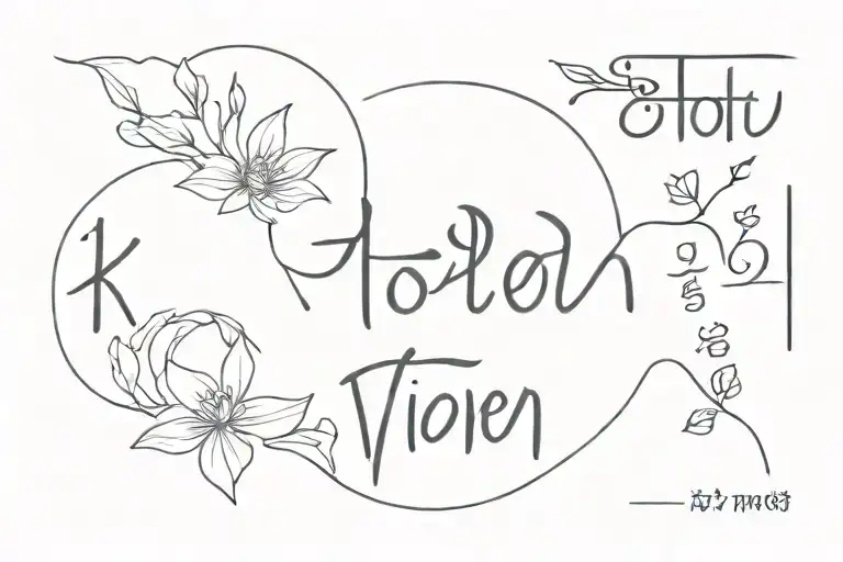 Korean Name Written