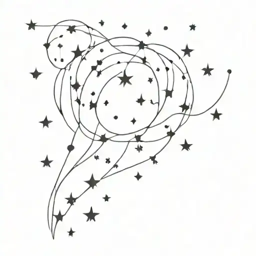 Galaxy Filled With Stars