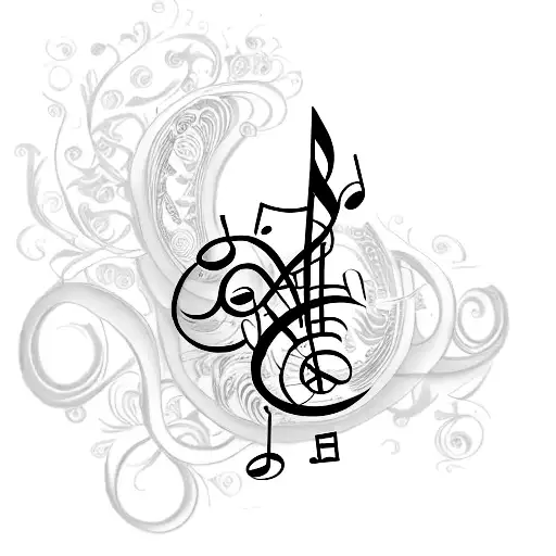 A Vine Bass Clef