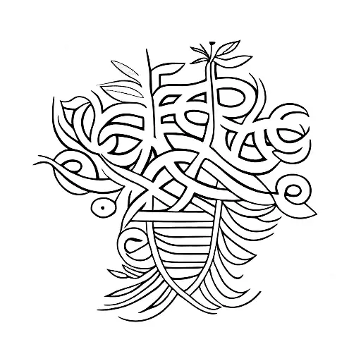 Olive Tree With Initials Ttdh