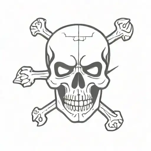 Cartoon Skull