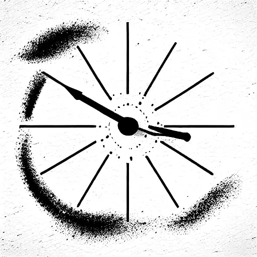 Clock Within Libra Sign