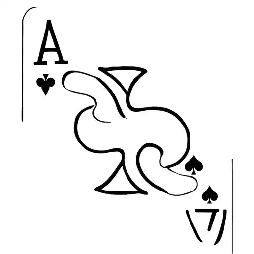 Puzzle Piece And Poker Card