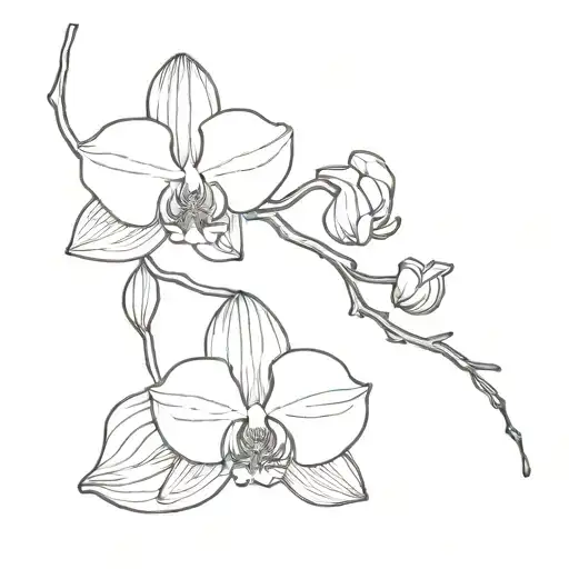 Small Heart Shaped Orchid