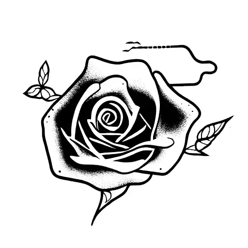 Rose With Names Ashley And Alijah