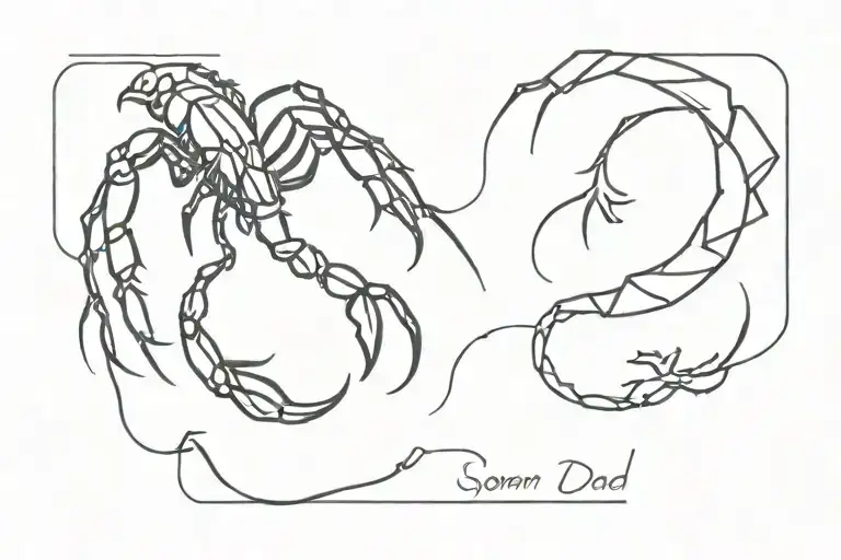 Scorpion And Dad Name