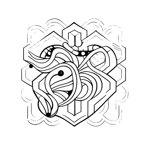 Colourful Tramp Stamp