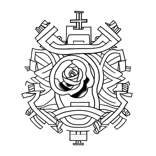 Cross With Family Tree