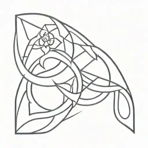 Nursing Symbol Intertwined