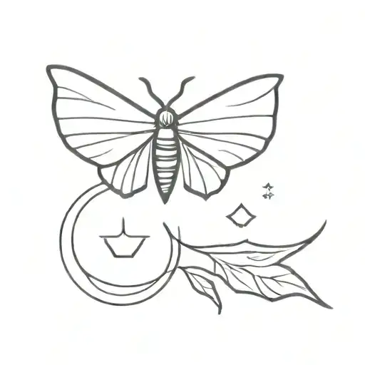 Moth And Moon