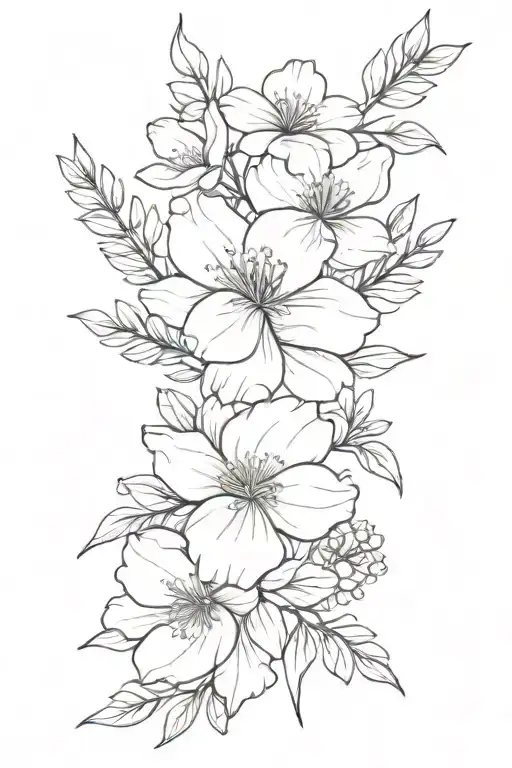 Birth Flower Bouquet