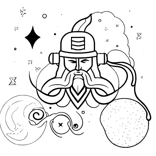 Zeus Drifting In The Galaxy