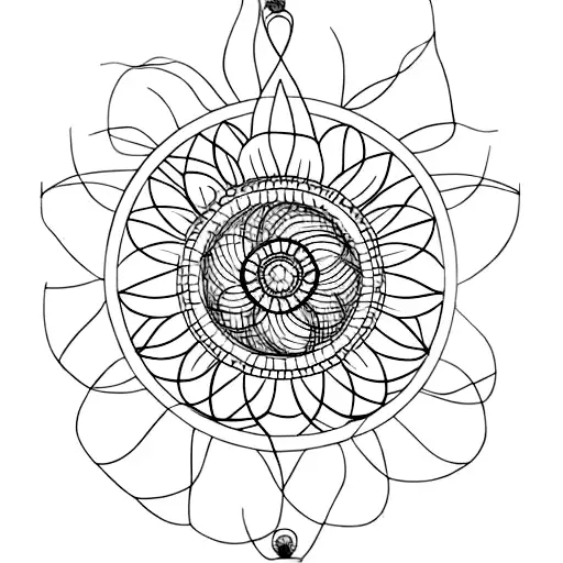 Sunflower Dream Catcher