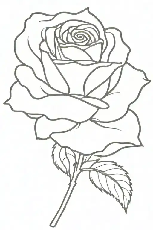 Black Rose With Smoke Rising