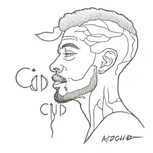 Kid Cudi Lyrics And Stoicism Tattoo Design