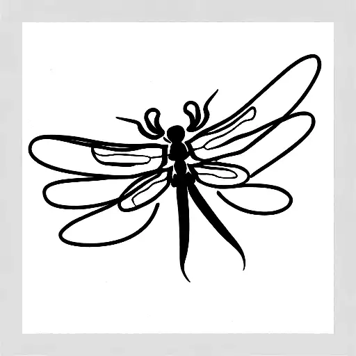 Scorpio Constellation Dragonfly