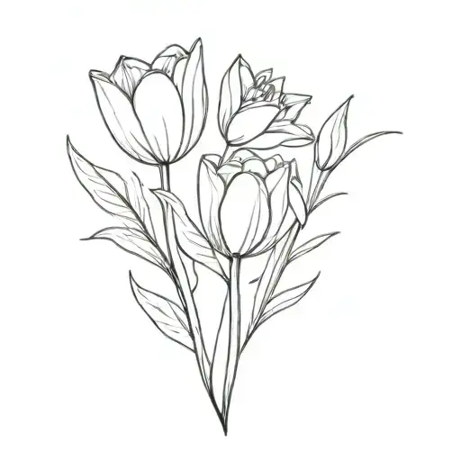 Lily And Tulip Fine Line