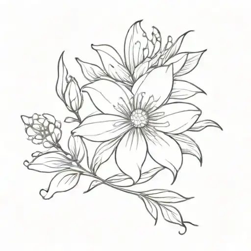 Chrysanthemum Daisy Lily Of The Valley Aster Ankle