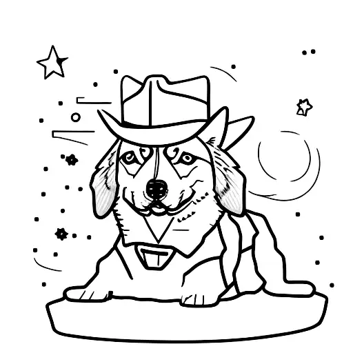 Cowboy Corgi