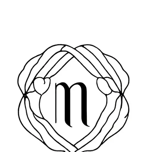 Honey With Infinite Love With M Initial