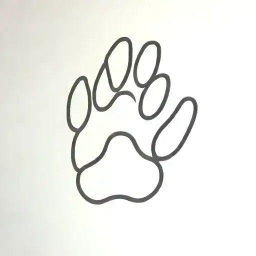 Dog Paw Print