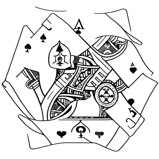 Bow And Arrow As A Poker Card