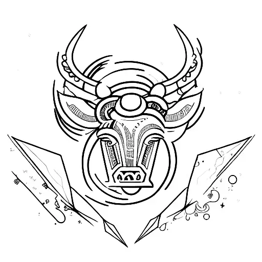 Taurus And Capricorn Stars Contellation