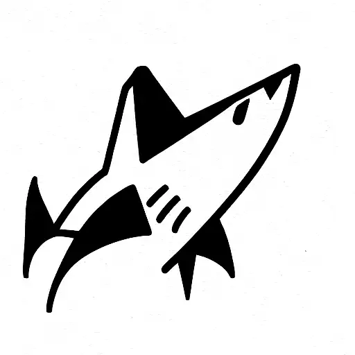 Bulldog With Shark Fin