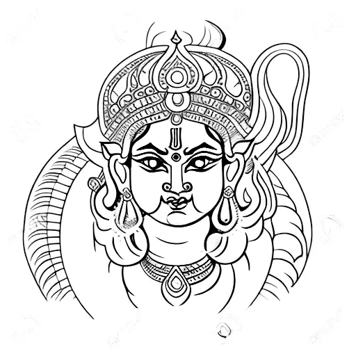 Hindu Goddess Durga