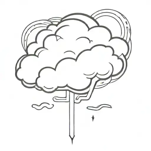 Ocd Brain Storm Cloud