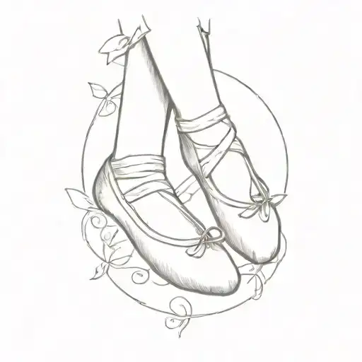 Ballet Shoes And The Sun